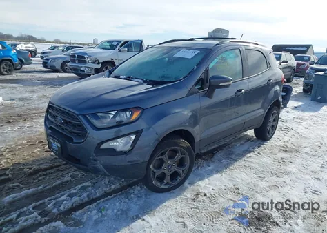2018 Ford Ecosport Ses из США, поврежденный, VIN MAJ6P1CL0JC182595